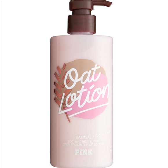 New VS Pink Oat Lotion Soothing Body Lotion 14 fl